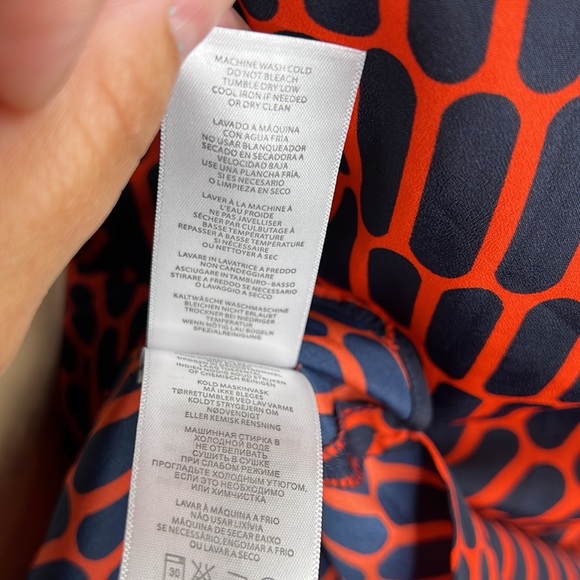 MICHAEL KORS PRINTED button up TANKtop size 2 - Picture 10 of 10